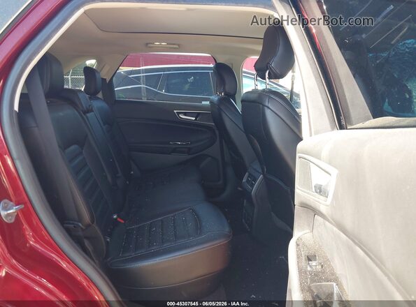 2FMPK4J97KBB31436 2019 FORD EDGE Red VIN sticker view