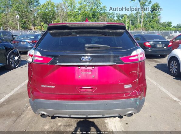 2FMPK4J97KBB31436 2019 FORD EDGE Red 