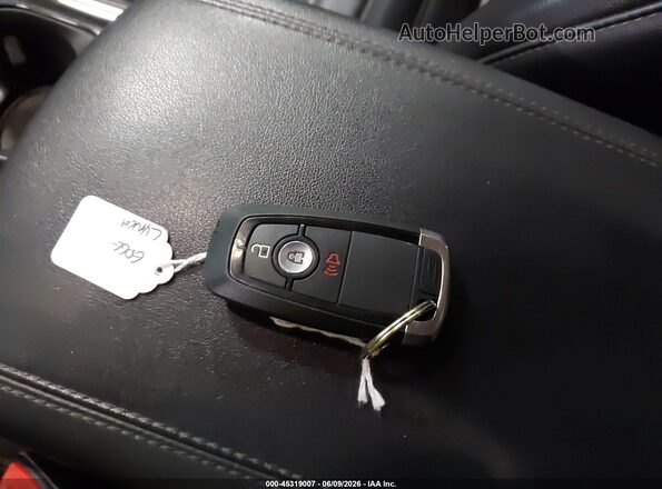 2FMPK4J97KBC19015 2019 FORD EDGE Black წინა პანელის ხედი