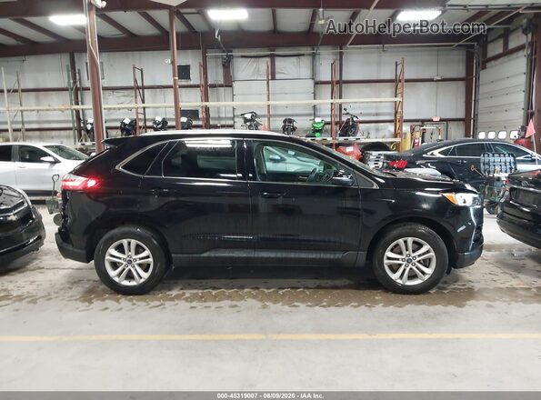 2FMPK4J97KBC19015 2019 FORD EDGE Black უკანა სალონის ხედი
