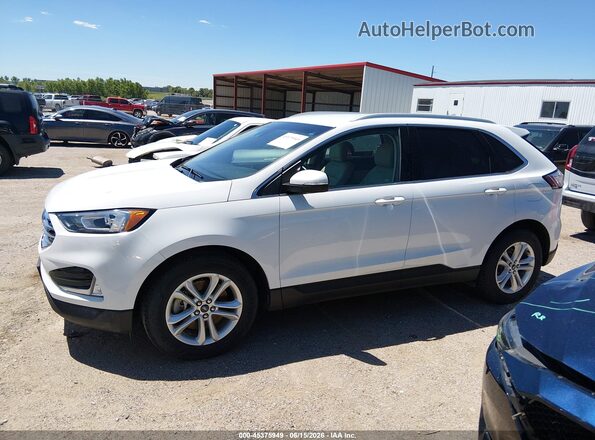 2FMPK4J97KBC52936 2019 FORD EDGE White Սալոնի 360 աստիճան տեսք