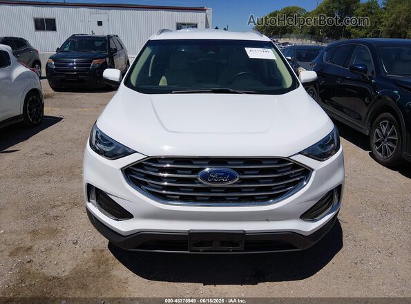 2FMPK4J97KBC52936 2019 FORD EDGE White Սարքավորումների վահանակի տեսք