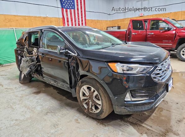 2FMPK4J97LBA42080 2020 FORD EDGE Black Front right