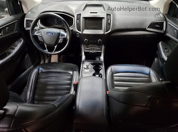 2FMPK4J97LBA42080 2020 FORD EDGE Black Dashboard view