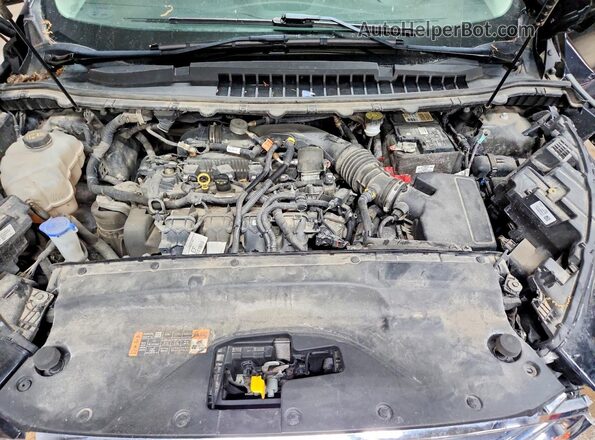 2FMPK4J97LBA42080 2020 FORD EDGE Black Engine compartment view