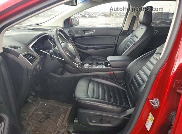 2FMPK4J97LBA59557 2020 FORD EDGE Red Widok wnętrza z przodu
