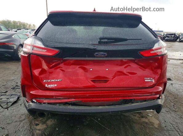 2FMPK4J97LBA59557 2020 FORD EDGE Red Widok z tyłu