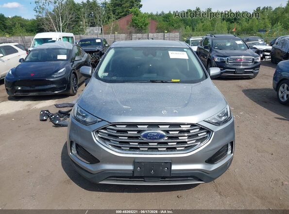 2FMPK4J97MBA10909 2021 FORD EDGE Gray Սարքավորումների վահանակի տեսք