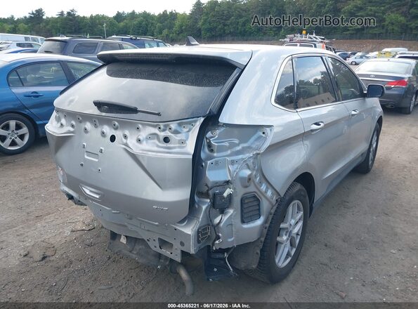 2FMPK4J97MBA10909 2021 FORD EDGE Gray Հետևի ձախ