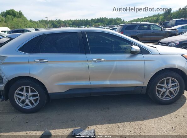 2FMPK4J97MBA10909 2021 FORD EDGE Gray Սալոնի հետևի տեսք