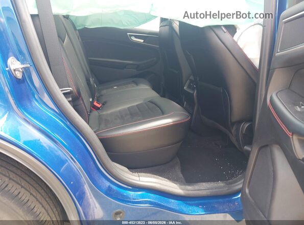 2FMPK4J97MBA32327 2021 FORD EDGE Blue Vista de la etiqueta del VIN