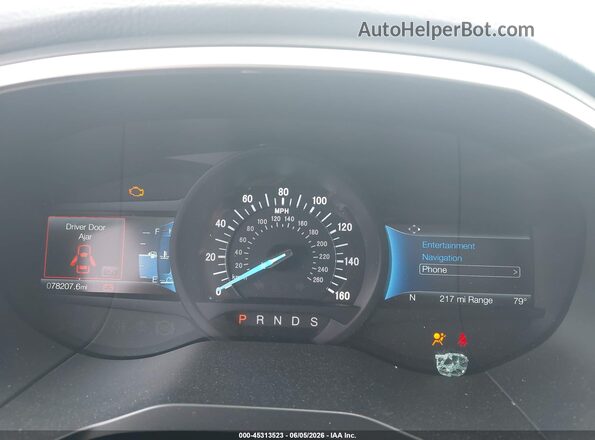 2FMPK4J97MBA32327 2021 FORD EDGE Blue Vista de los asientos traseros
