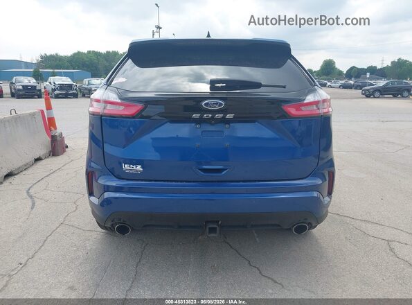 2FMPK4J97MBA32327 2021 FORD EDGE Blue 