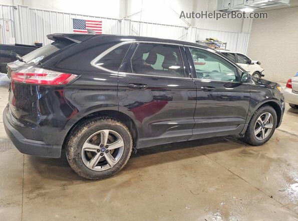 2FMPK4J97NBA10328 2022 FORD EDGE Black Trasero derecho