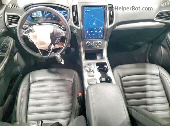 2FMPK4J97NBA10328 2022 FORD EDGE Black Vista del salpicadero