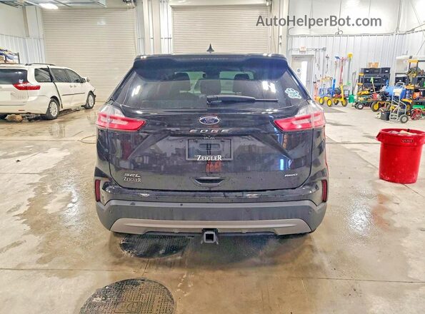 2FMPK4J97NBA10328 2022 FORD EDGE Black Vista trasera
