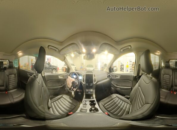2FMPK4J97NBA10328 2022 FORD EDGE Black Vista interior de 360 grados