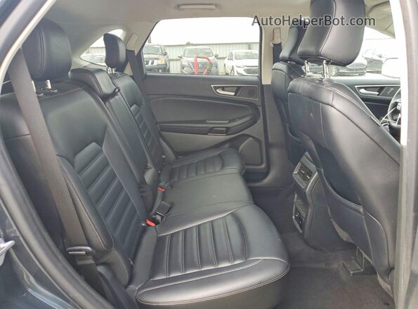 2FMPK4J97NBA88432 2022 FORD EDGE Blue Rear interior view