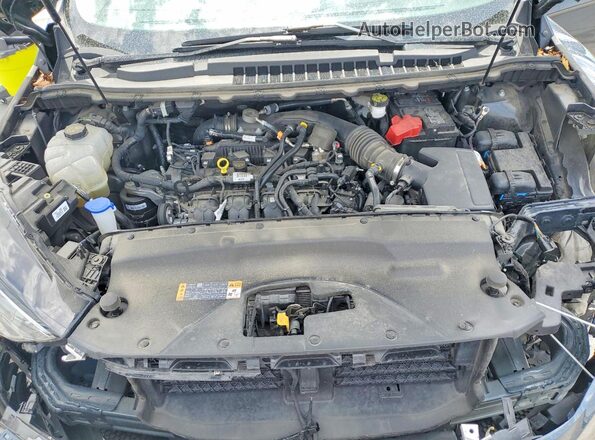 2FMPK4J97NBA88432 2022 FORD EDGE Blue Engine compartment view