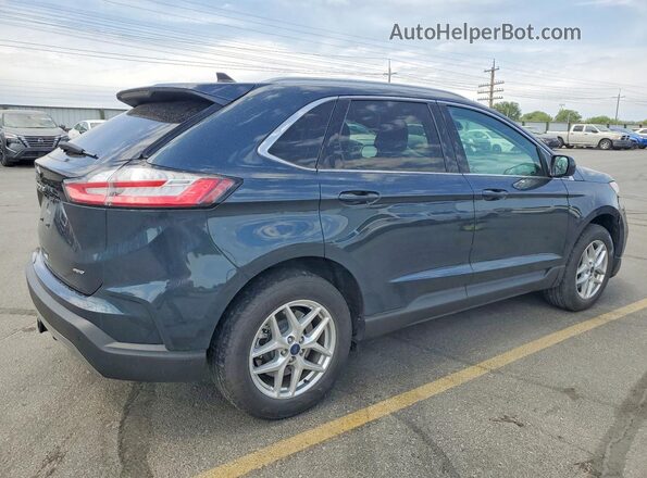 2FMPK4J97NBA88432 2022 FORD EDGE Blue Rear right