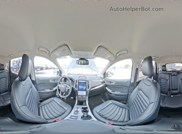 2FMPK4J97NBA88432 2022 FORD EDGE Blue 360 interior view