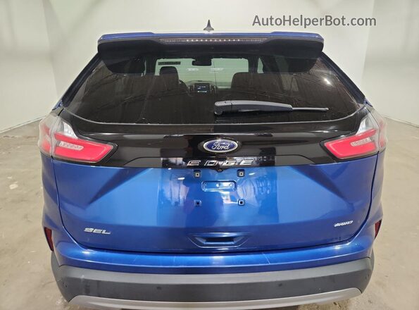 2FMPK4J97NBA92433 2022 FORD EDGE Blue 