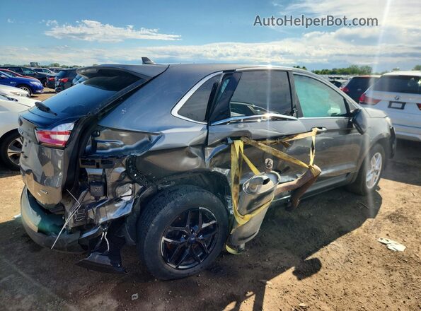 2FMPK4J97NBA93677 2022 FORD EDGE Gray Задня права чверть