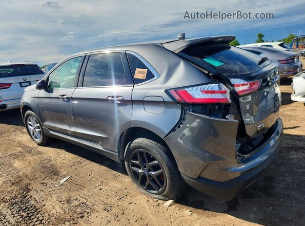 2FMPK4J97NBA93677 2022 FORD EDGE Gray Задня ліва чверть