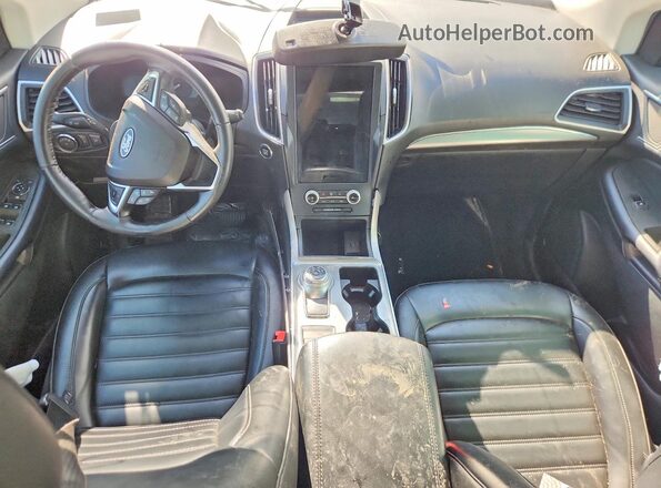 2FMPK4J97NBA93677 2022 FORD EDGE Gray Вид панелі приладів