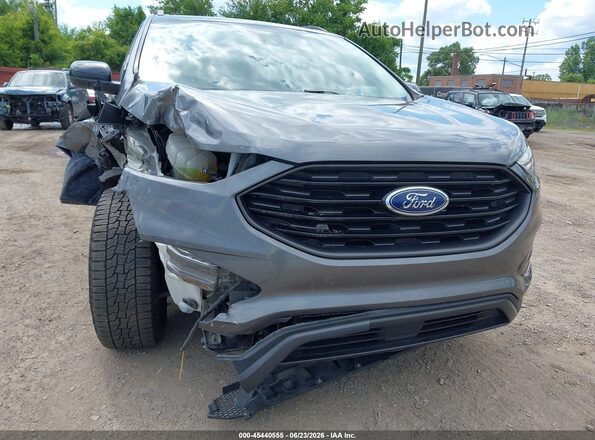 2FMPK4J97RBA35526 2024 FORD EDGE Gray Դիմացի տեսք