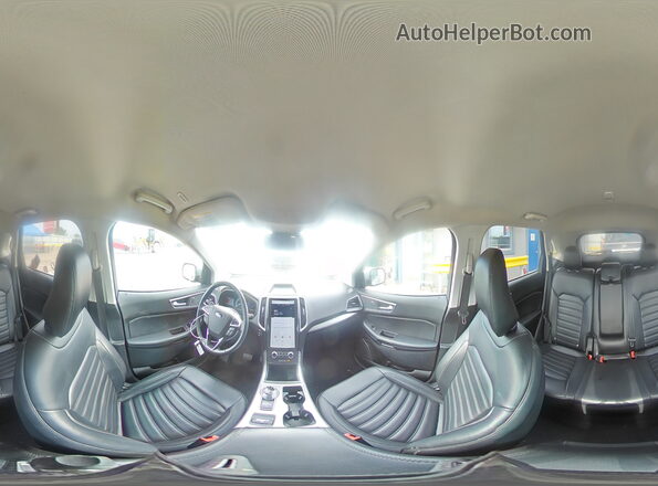 2FMPK4J97RBA48230 2024 FORD EDGE Silver Vista de la etiqueta del VIN