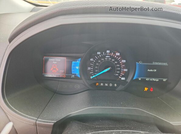 2FMPK4J97RBA48230 2024 FORD EDGE Silver Vista del cuadro de instrumentos