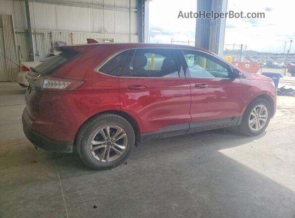 2FMPK4J98GBB52108 2016 FORD EDGE Red Հետևի աջ