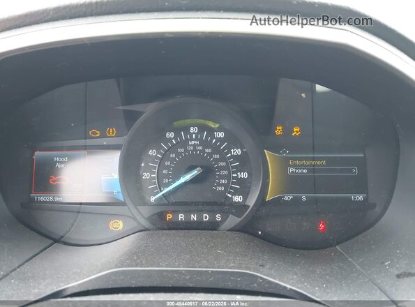 2FMPK4J98GBB57065 2016 FORD EDGE Blue Вид задніх сидінь