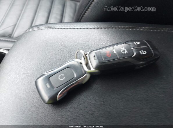 2FMPK4J98GBB57065 2016 FORD EDGE Blue Вид панелі приладів