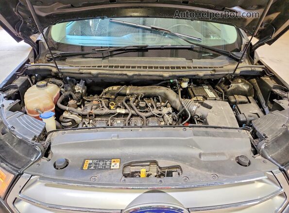 2FMPK4J98GBC25235 2016 FORD EDGE Charcoal ძრავის განყოფილების ხედი