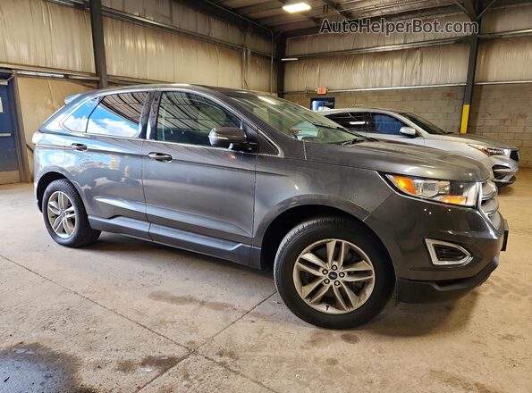 2FMPK4J98GBC25235 2016 FORD EDGE Charcoal წინა მარჯვენა