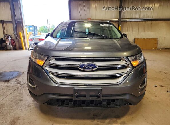2FMPK4J98GBC25235 2016 FORD EDGE Charcoal წინა ხედი