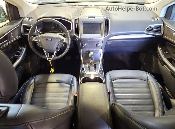 2FMPK4J98GBC25235 2016 FORD EDGE Charcoal წინა პანელის ხედი