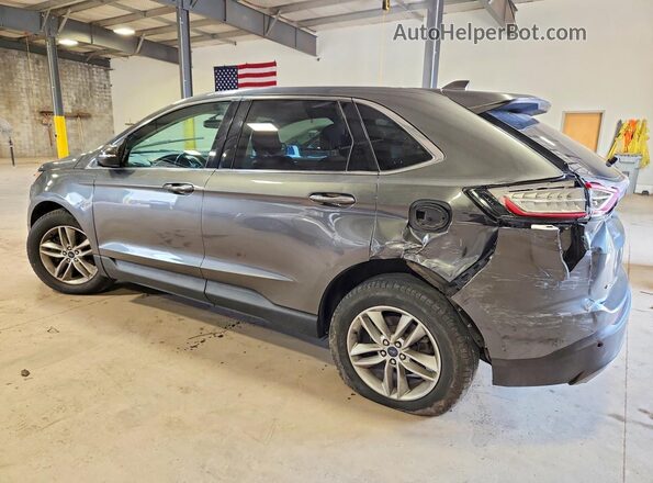 2FMPK4J98GBC25235 2016 FORD EDGE Charcoal უკანა მარცხენა