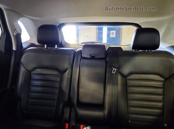 2FMPK4J98GBC25235 2016 FORD EDGE Charcoal უკანა სავარძლების ხედი