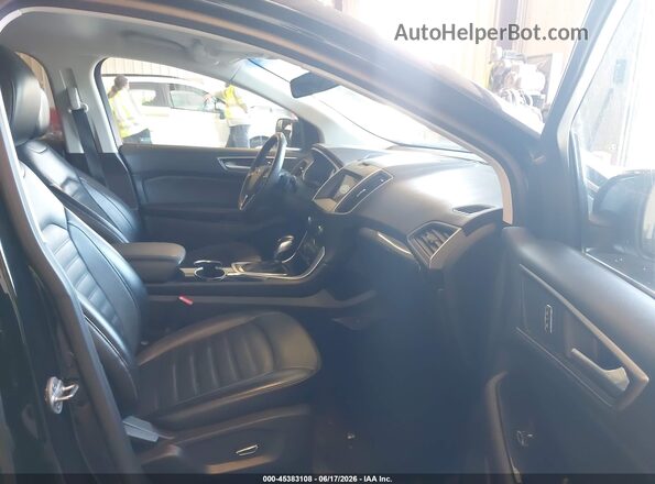 2FMPK4J98GBC58235 2016 FORD EDGE Black Vista interior delantera