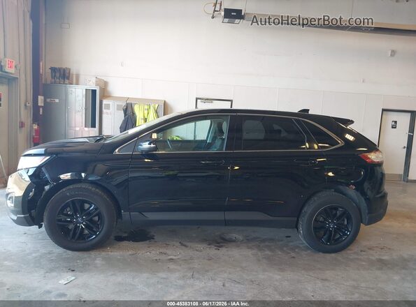 2FMPK4J98GBC58235 2016 FORD EDGE Black Vista interior de 360 grados