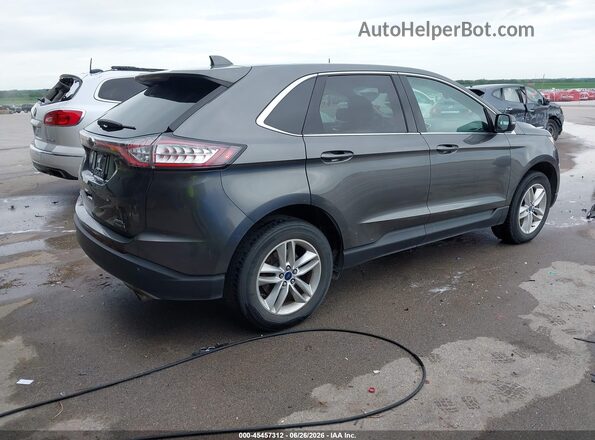 2FMPK4J98HBC42960 2017 FORD EDGE Gray Tył prawy