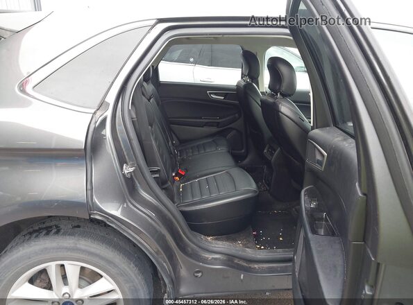 2FMPK4J98HBC42960 2017 FORD EDGE Gray Widok naklejki z numerem VIN