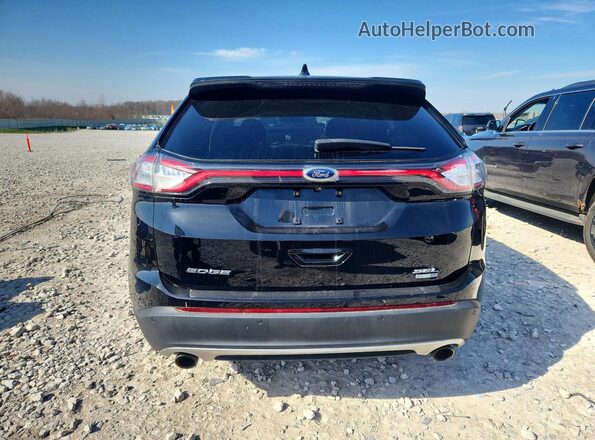 2FMPK4J98JBB64220 2018 FORD EDGE Черный Вид сзади