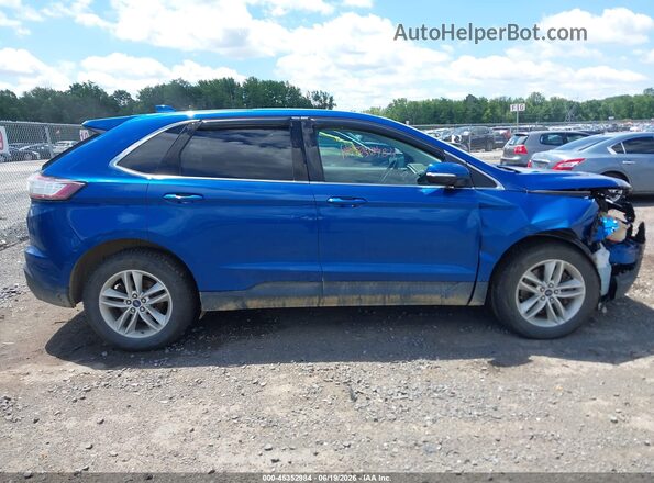 2FMPK4J98JBB97749 2018 FORD EDGE Blue 