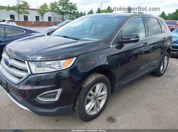 2FMPK4J98JBC27851 2018 FORD EDGE Black Front left