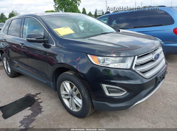 2FMPK4J98JBC27851 2018 FORD EDGE Black Rear interior view