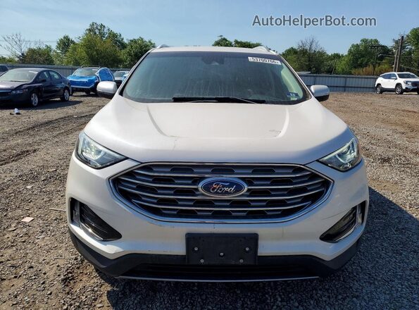 2FMPK4J98KBB94318 2019 FORD EDGE White Front view